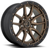 20x10 Fuel Off-Road Rebel 5 Bronze w/ Black Lip D681 (5 Lug) 5x150 -18mm