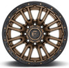 20x10 Fuel Off-Road Rebel 8 Bronze w/ Black Lip D681 (8 Lug) 8x6.5/165 -18mm