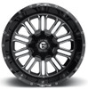 18x9 Fuel Off-Road Hardline Gloss Black Milled D620 5x4.5/114.3 5x5/127 1mm