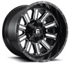 18x9 Fuel Off-Road Hardline Gloss Black Milled D620 8x6.5/165 20mm