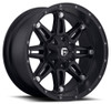 17x9 Fuel Off-Road Hostage Matte Black D531 5x5/127 5x135 -12mm