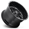 20X12 Fuel Off-Road Triton Black Milled D581 (* May Require Trimming) 5x4.5/114.3 5x5/127 -43mm