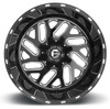 (Clearance - No Returns) 26X12 Fuel Off-Road Triton Black Milled D581 (* May Require Trimming) 8x170 -44mm