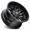 22X10 Fuel Off-Road Sledge Matte Black w/ Gloss Black Lip D596 6x135 6x5.5/139.7 -18mm