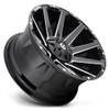 20x10 Fuel Off-Road Contra Gloss Black Milled D615 8x170 -18mm