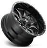 (Clearance - No Returns) 20x10 Fuel Off-Road Vandal Gloss Black Milled D627 5x5.5/139.7 5x150 -18mm