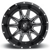 22x12 Fuel Off-Road Vandal Gloss Black Milled D627 (* May Require Trimming) 6x135 6x5.5/139.7 -45mm