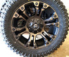 17x9 Fuel Off-Road Vapor Black Machined w/ Tint D569 5x4.5/114.3 5x5/127 -12mm