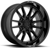 17x9 Fuel Off-Road Clash 6 Gloss Black D760 6x5.5/139.7 1mm