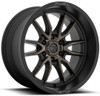 24x12 Fuel Off-Road Clash 6 Matte Black w/ Double Dark Tint D762 (* May Require Trimming) 6x135 -44mm