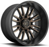 20x9 Fuel Off-Road Clash 8 Matte Black w/ Double Dark Tint D762 8x180 20mm
