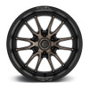 18x9 Fuel Off-Road Clash 6 Matte Black w/ Double Dark Tint D762 6x5.5/139.7 1mm