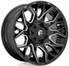 22x12 Fuel Off-Road Twitch Gloss Black Milled D769 8x170 -44mm