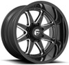 22x10 Fuel Off-Road Hammer Gloss Black Milled D749 8x6.5/165 -18mm