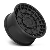 17x9 Fuel Off-Road Militia Matte Black D723 5x4.5/114.3 5x5/127 -12mm