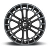 (Clearance - No Returns) 22x10 Fuel Off-Road Heater Matte Black Machined w/ Dark Tint D720 6x135 -13mm
