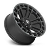 (Clearance - No Returns) 22x10 Fuel Off-Road Heater Matte Black Machined w/ Dark Tint D720 6x135 -13mm