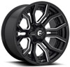 (Clearance - No Returns) 24x12 Fuel Off-Road Rage Gloss Black & Milled D711 (* May Require Trimming) 8x180 -44mm