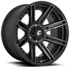(Clearance - No Returns) 20x9 Fuel Off-Road Rogue Gloss Black w/ Brushed Gloss Double Dark Tint D708 5x5/127 1mm