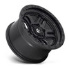17x9 Fuel Off-Road Ammo Matte Black D700 6x135 1mm