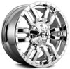 20x10 Fuel Off-Road Sledge Chrome D631 8x180 -18mm