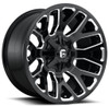 20x9 Fuel Off-Road Warrior Gloss Black & Milled D623 6x135 6x5.5/139.7 1mm