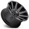 20x10 Fuel Off-Road Contra Matte Black Milled D616 6x135 6x5.5/139.7 -19mm