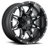 17x9 Fuel Off-Road Lethal Matte Black Milled D567 5x5/127 5x5.5/139.7 -12mm