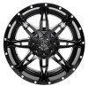 15x8 Fuel Off-Road Lethal Matte Black Milled D567 5x4.5/114.3 5x4.75/120.7 -18mm