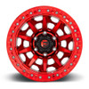 17x9 Fuel Off-Road Covert Beadlock Candy Red D113 6x5.5/139.7 -15mm