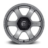 18x9 Fuel Off-Road Rush Matte Gun Metal D767 6x135 1mm