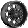 15x10 Fuel Off-Road Revolver Matte Black w/ Milled Accent D525 6x5.5/139.7 -43mm