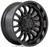 22x10 Fuel Off-Road Arc Matte Black w/ Gloss Black Lip D796 8x6.5/165 -18mm