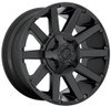 20x9 Fuel Off-Road Contra Satin Black D437 8x6.5/165 1mm