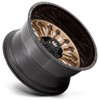 20x10 Fuel Off-Road Arc Platinum Bronze w/ Black Lip D797 6x135 6x5.5/139.7 -18mm