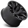 24x12 Fuel Off-Road Flame 5 Gloss Black Milled D803 (* May Require Trimming) 5x5.5/139.7 -44mm
