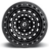 (Clearance - No Returns) 17x9 Fuel Off-Road Zephyr Beadlock Gloss Black w/ Matte Black Ring D101 6x5.5/139.7 -15mm