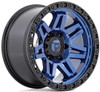 17x9 Fuel Off-Road Syndica Dark Blue w/ Black Ring D813 5x5/127 -12mm