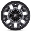 20x9 Fuel Off-Road Traction Matte Gunmetal w/ Black Ring D825 6x5.5/139.7 1mm