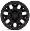 17x9 Fuel Off-Road Traction Matte Black w/ Double Dark Tint D824 5x5/127 -12mm