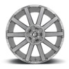 (Clearance - No Returns) 22x12 Fuel Off-Road Contra Platinum Tinted D714 (* May Require Trimming) 6x135 6x5.5/139.7 -43mm