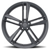 (Clearance - No Returns) 20x10 Ohm Lightning Gloss Gunmetal (Rotary Forged) 5x120 30mm