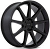 (Clearance - No Returns) 24x10 Status Mammoth Gloss Black 5x120 35mm