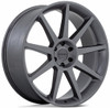(Clearance - No Returns) 24x10 Status Mammoth Matte Anthracite 5x120 35mm