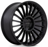 (Clearance - No Returns) 24x10 Status Venti Matte Black 6x5.5/139.7 30mm