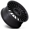 (Clearance - No Returns) 24x10 Status Venti Matte Black 6x5.5/139.7 30mm