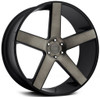 24x10 DUB Baller Matte Black w/ Dark Tint S116 6x5.5/139.7 19mm