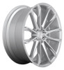 (Clearance - No Returns) 24x10 DUB Clout Gloss Silver S248 6x5.5/139.7 30mm