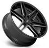 24x10 DUB Dirty Dog Gloss Black Milled S267 6x5.5/139.7 25mm