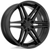 24x10 DUB Dirty Dog Matte Black S269 6x5.5/139.7 25mm